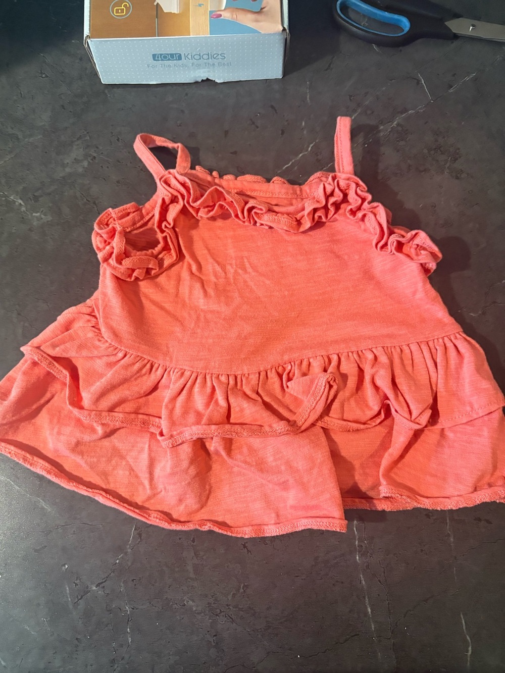 🩷 6 for $20 🩷 George Coral Ruffle Camisole Tank Top